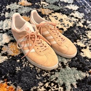 Pink Adidas Gazelle Sneakers